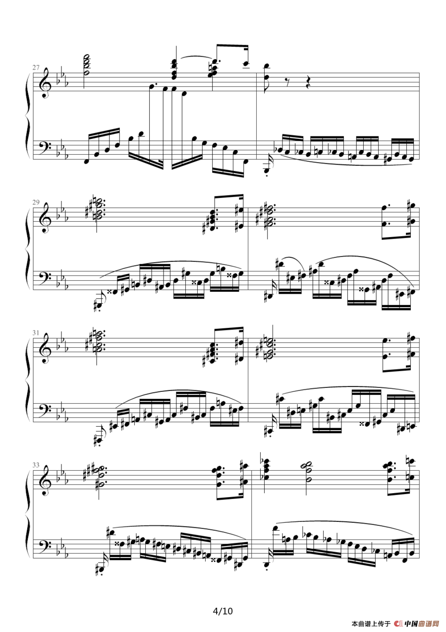 革命练习曲（Chopin.肖邦 练习曲 Op.10 No.12）