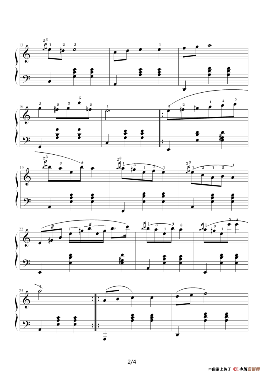 a小调圆舞曲（yh制谱版）