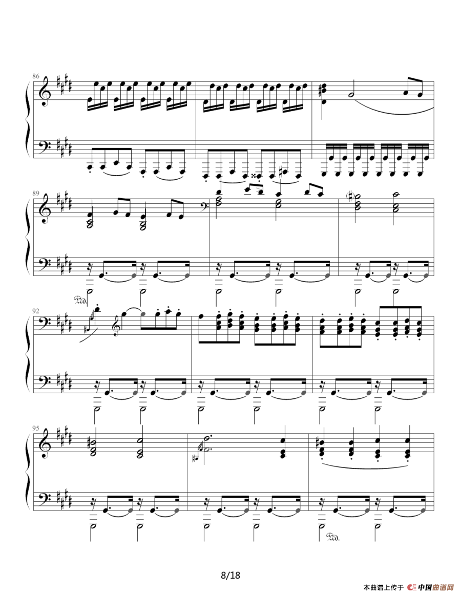 月光奏鸣曲（贝多芬《月光》第三乐章）