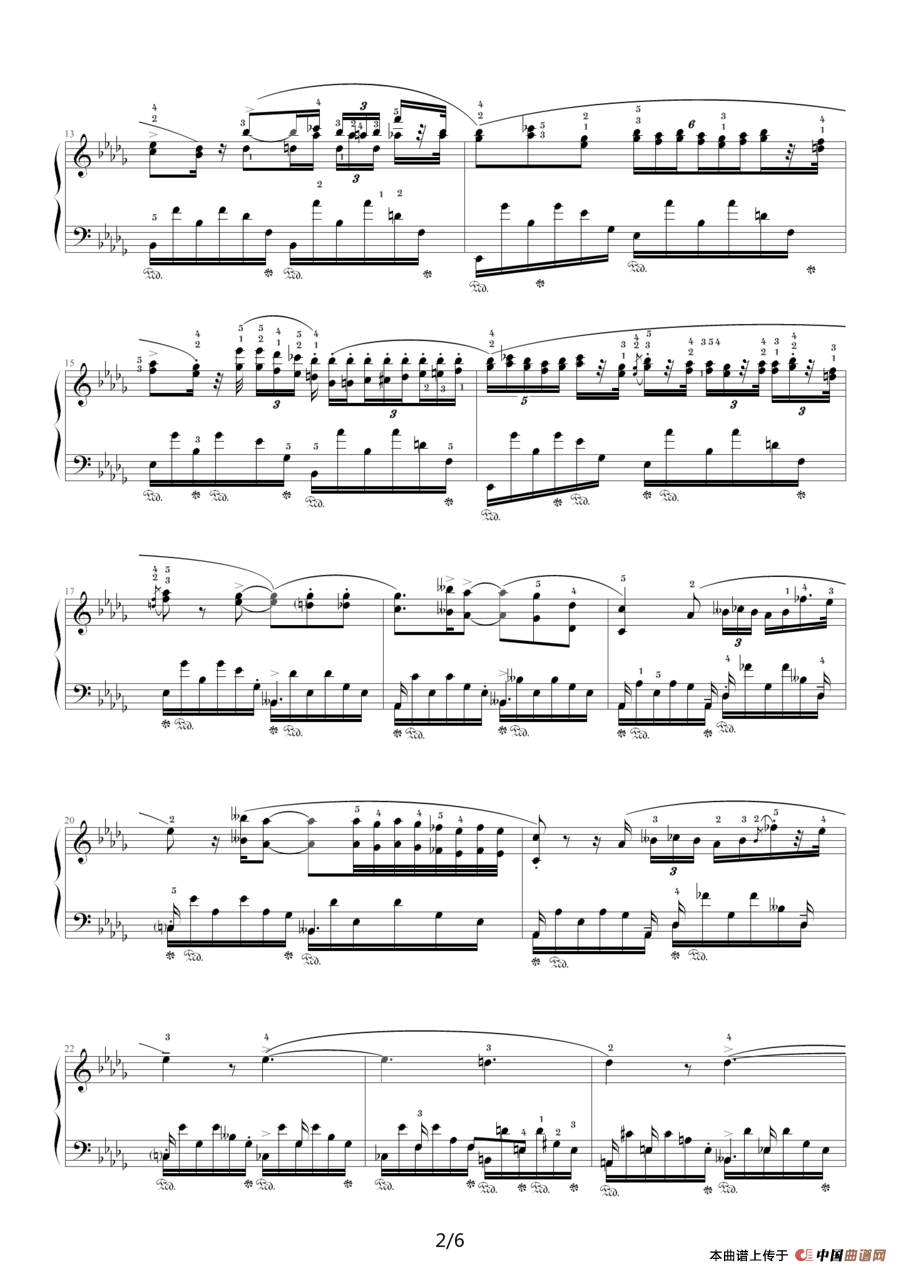 降D大调夜曲，Op.27,No.2（肖邦第8号夜曲）