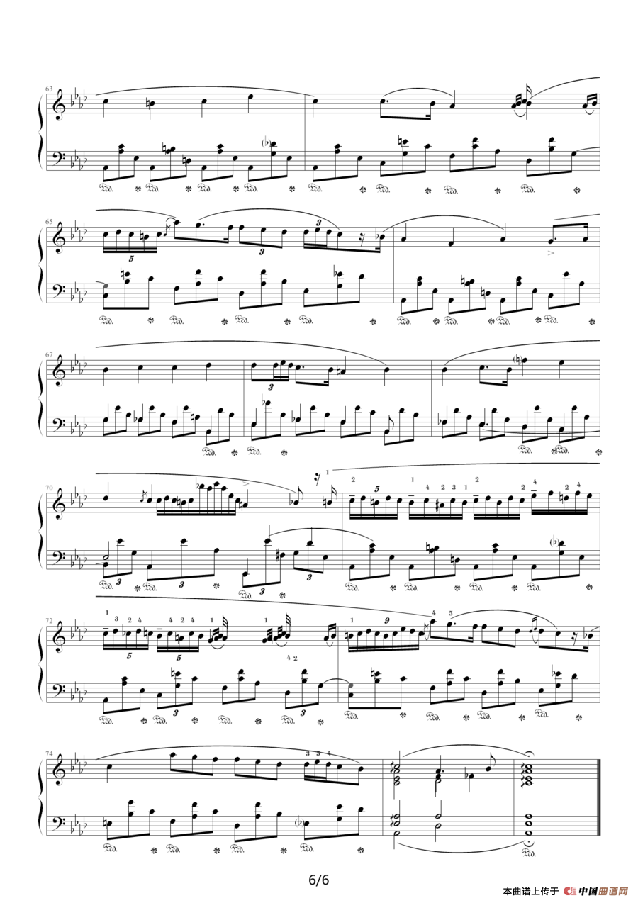 降A大调夜曲，Op.32,No.2（肖邦第10号夜曲）