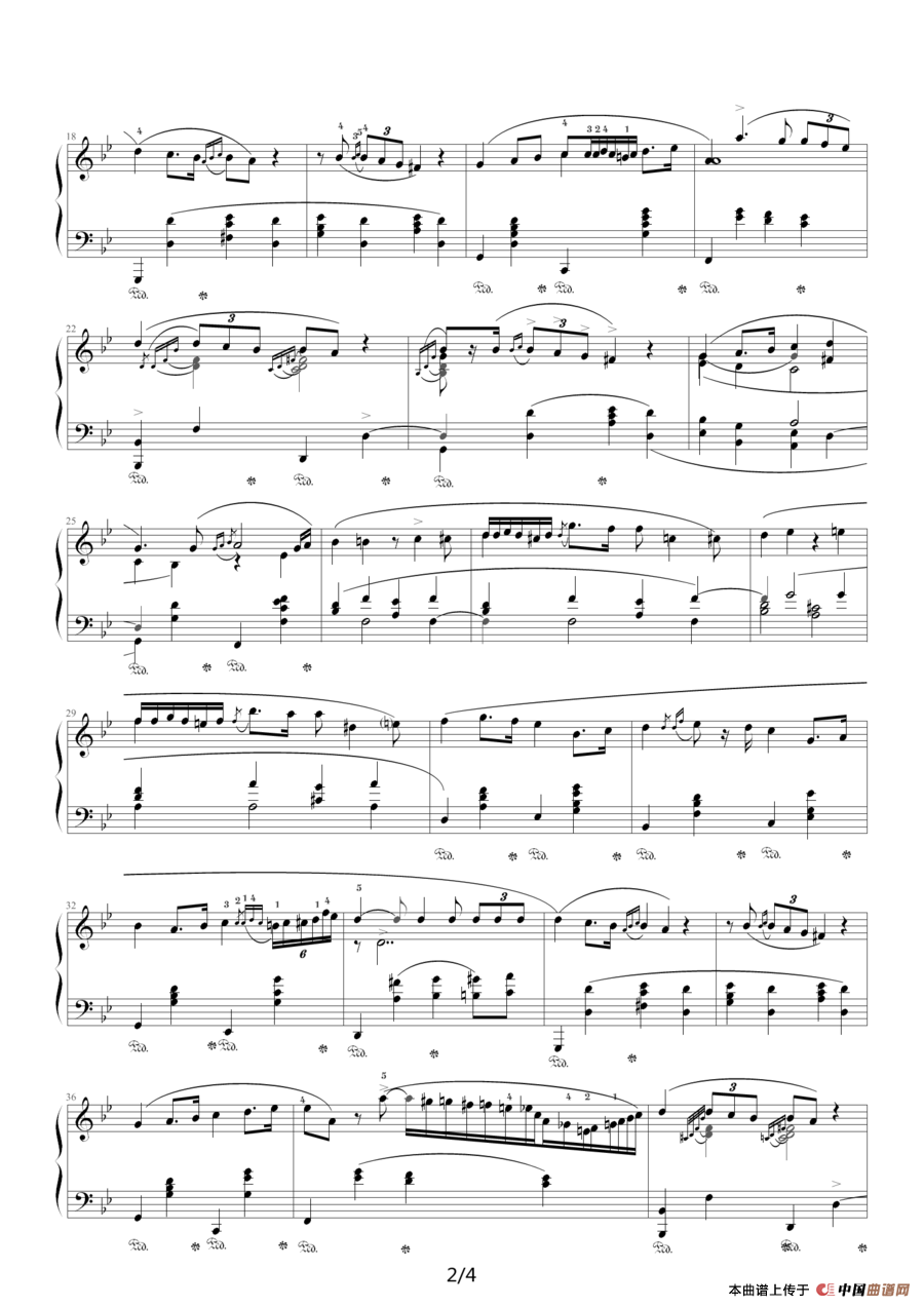 G小调夜曲，Op.37,No.1（肖邦第11号夜曲）