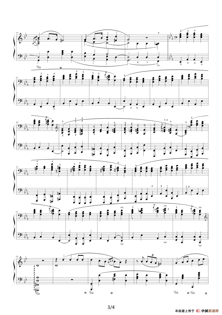 G小调夜曲，Op.37,No.1（肖邦第11号夜曲）