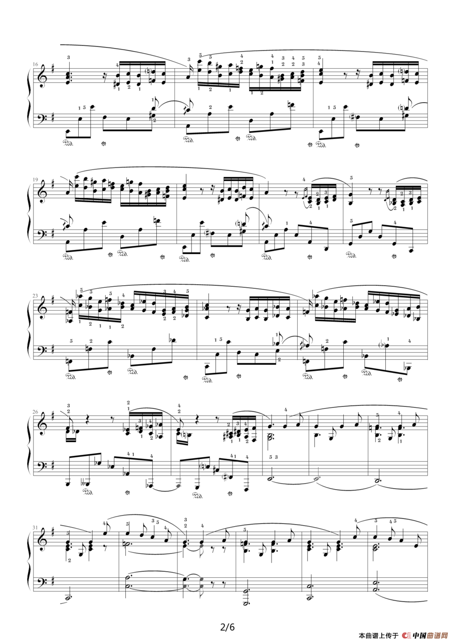 G大调夜曲，Op.37,No.2（肖邦第12号夜曲）