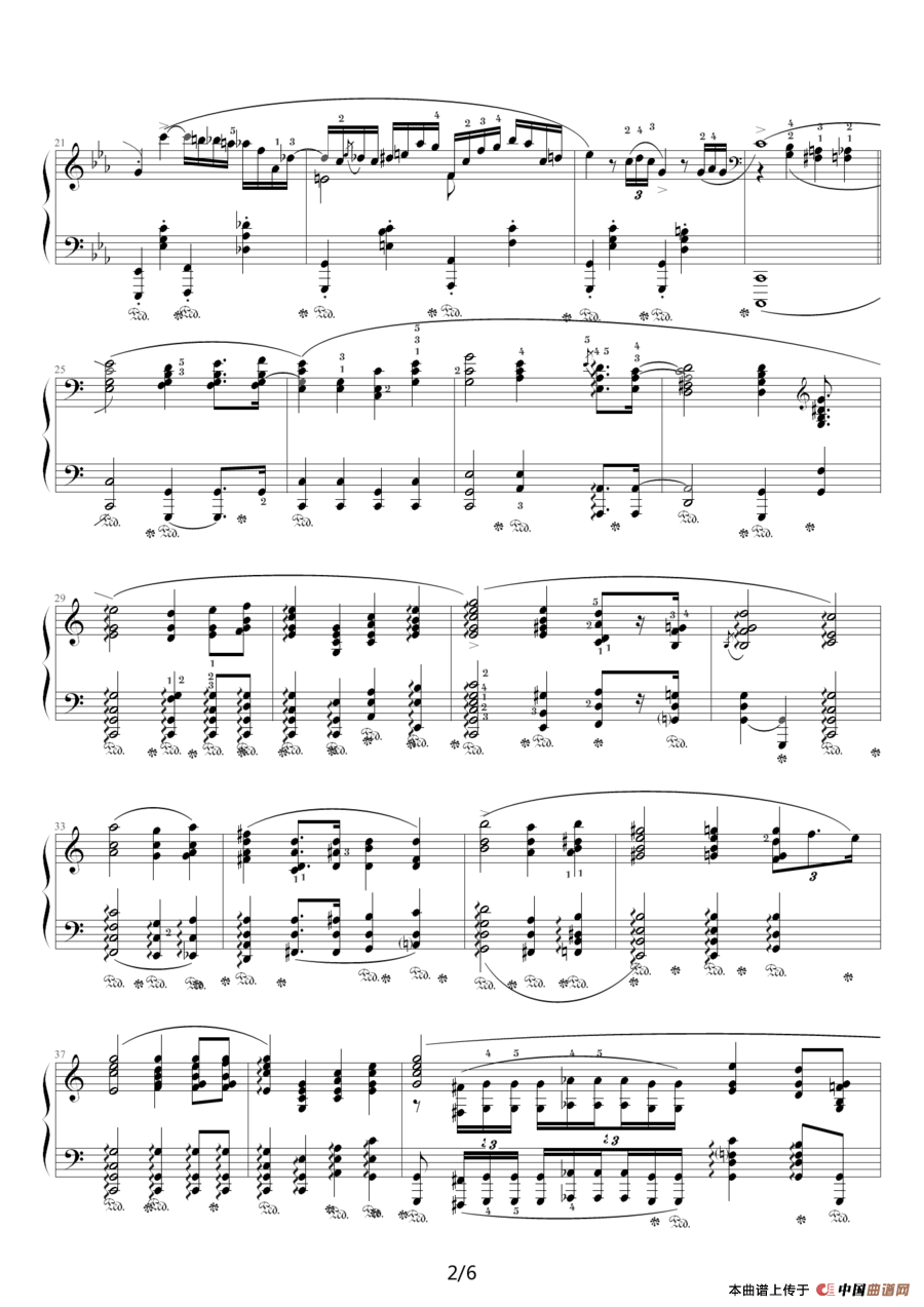 c小调夜曲，Op.48,No.1（肖邦第13号夜曲）