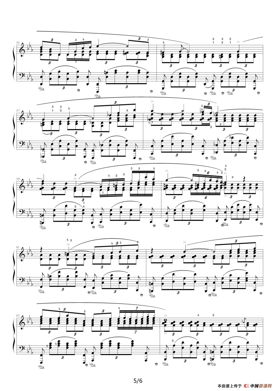 c小调夜曲，Op.48,No.1（肖邦第13号夜曲）