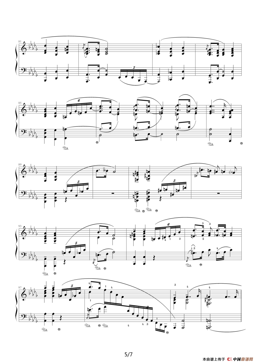 升f小调夜曲，Op.48,No.2（肖邦第14号夜曲）