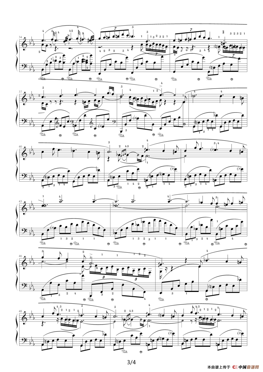 降E大调夜曲，Op.55,No.2（肖邦第16号夜曲）