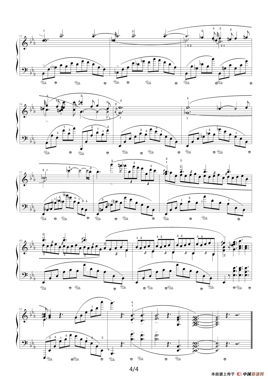 降E大调夜曲，Op.55,No.2（肖邦第16号夜曲）