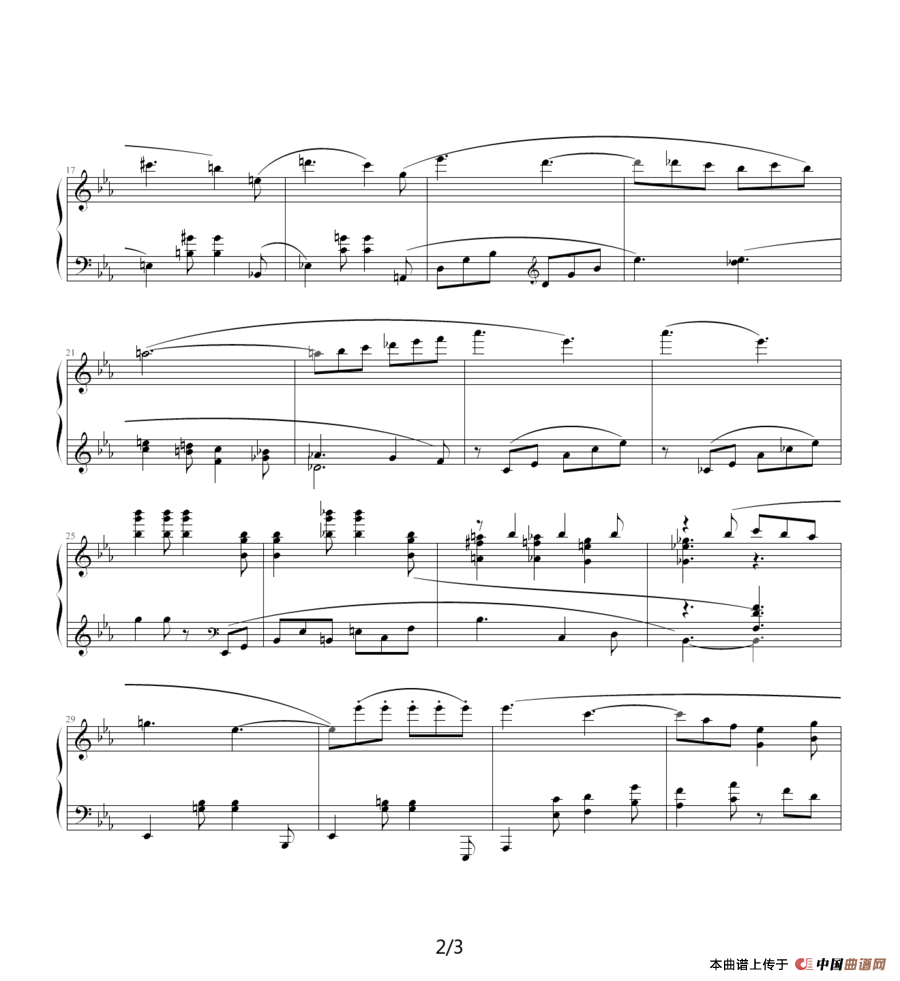 肖斯塔科维奇—前奏曲（19）：降E大调