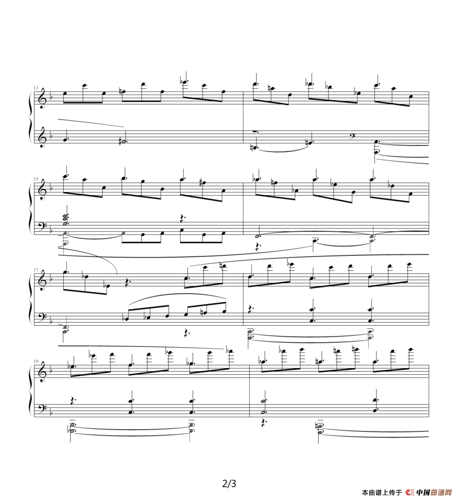 肖斯塔科维奇—前奏曲（23）：F大调