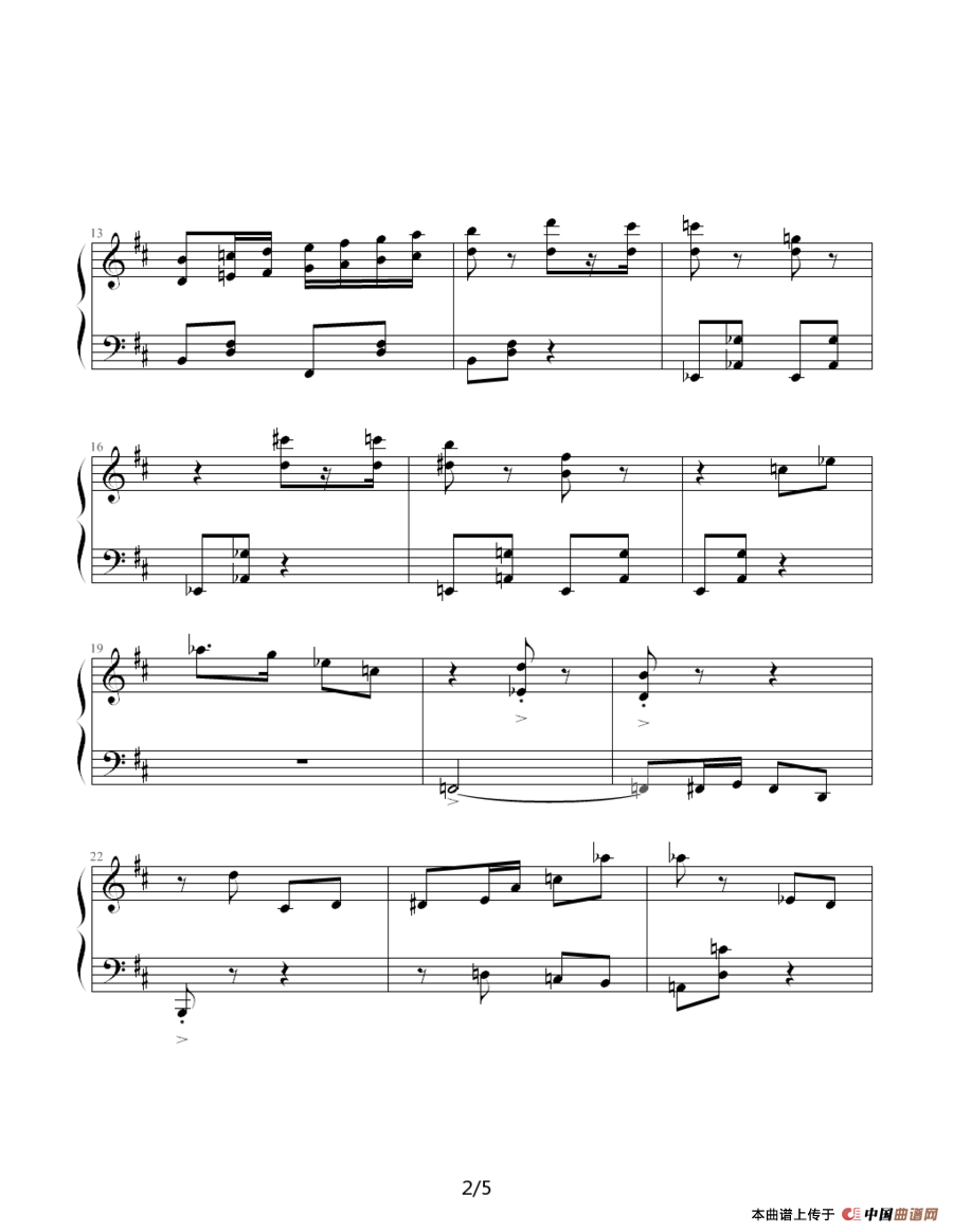 肖斯塔科维奇—前奏曲（6）：b小调