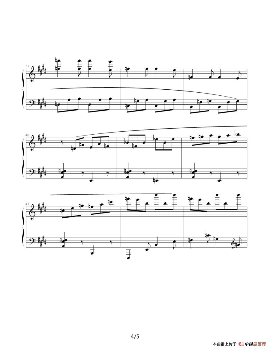 肖斯塔科维奇—前奏曲（9）：E大调