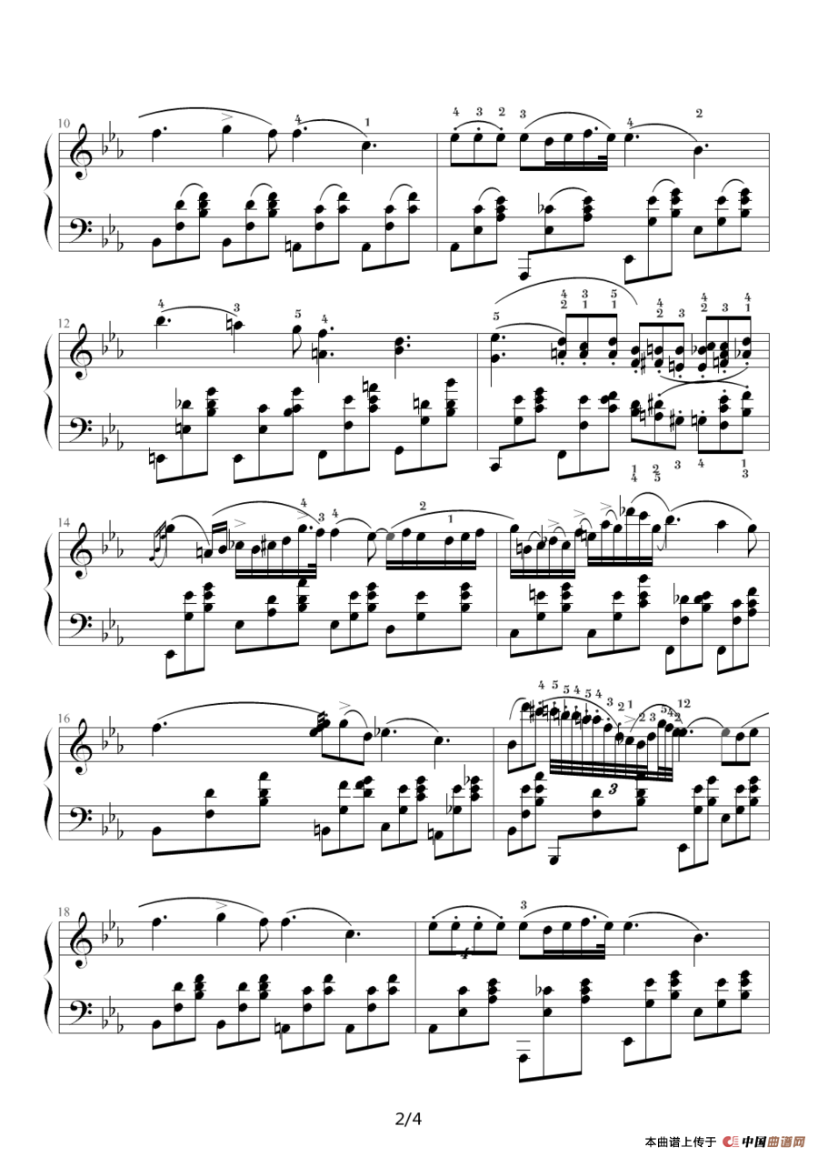 降E大调夜曲，Op.9,No.2（肖邦第2号夜曲）