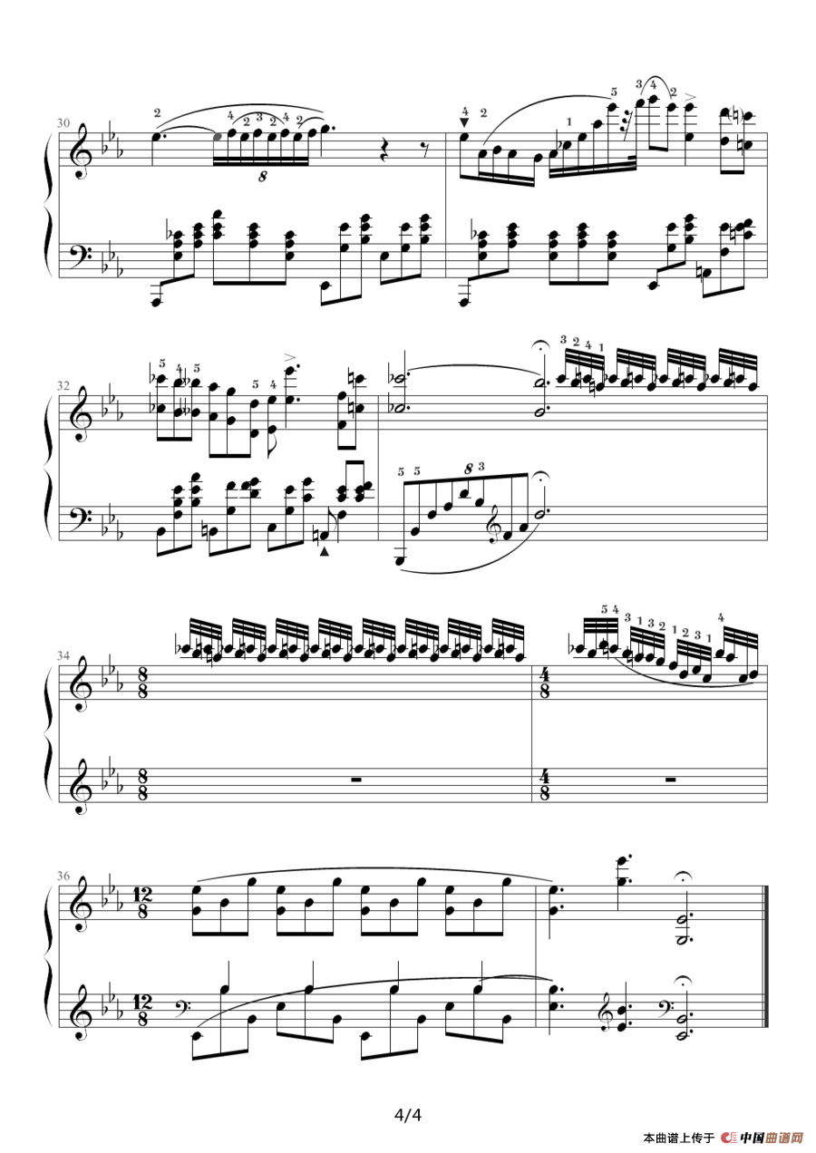 降E大调夜曲，Op.9,No.2（肖邦第2号夜曲）