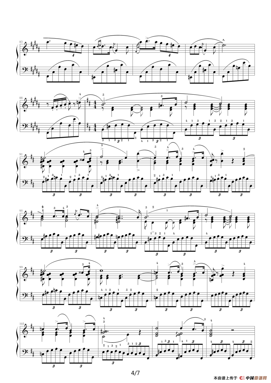 B大调夜曲，Op.9,No.3（肖邦第3号夜曲）