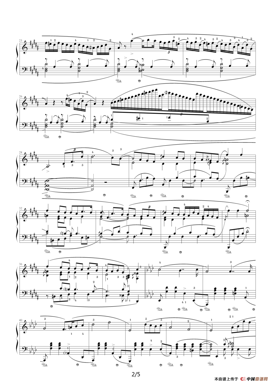 B大调夜曲，Op.62,No.1（肖邦第17号夜曲）