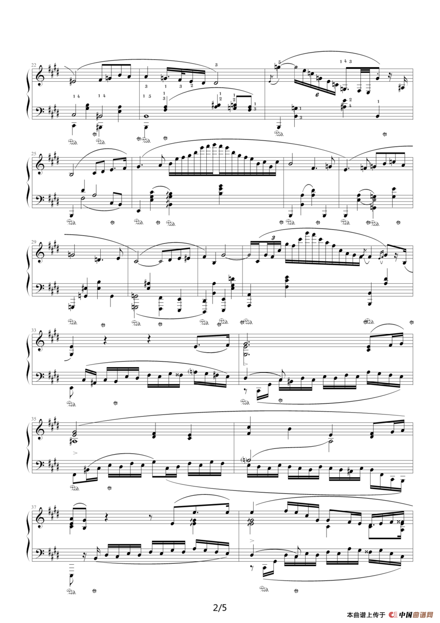 E大调夜曲，Op.62,No.2（肖邦第18号夜曲）