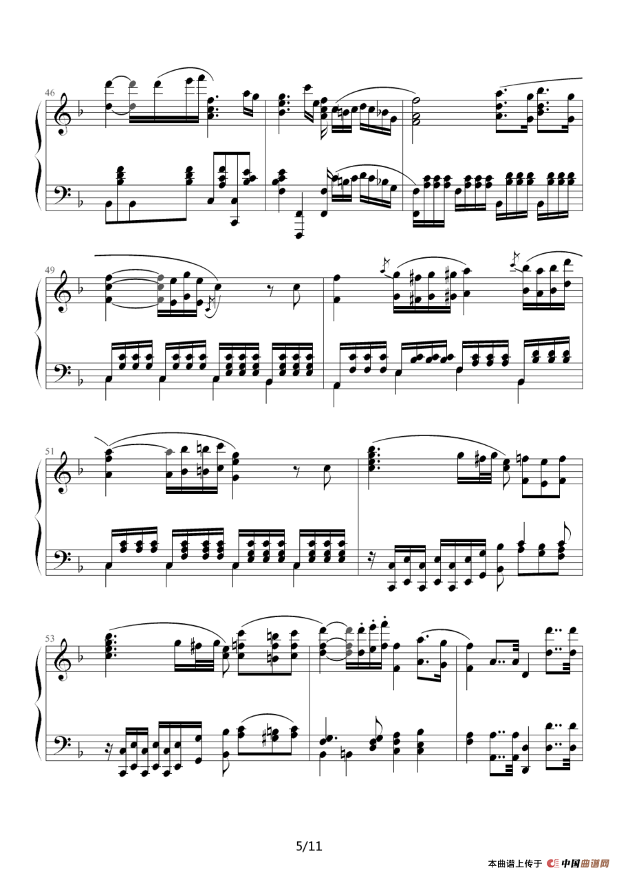 F大调浪漫曲（Romance No.2 Op.50，贝多芬）（根据同名小提琴曲改编）