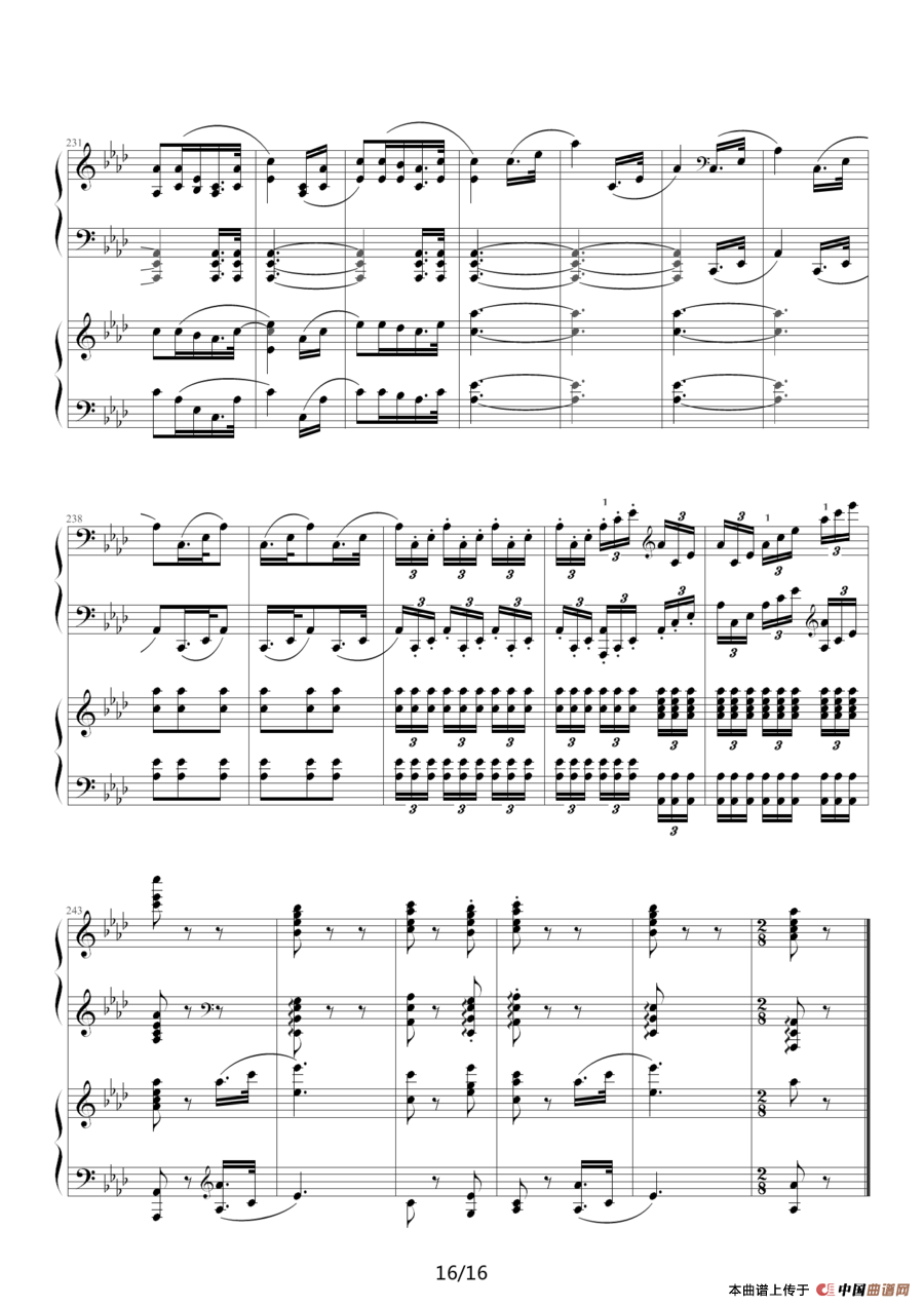 《命运》第二乐章（双钢琴）