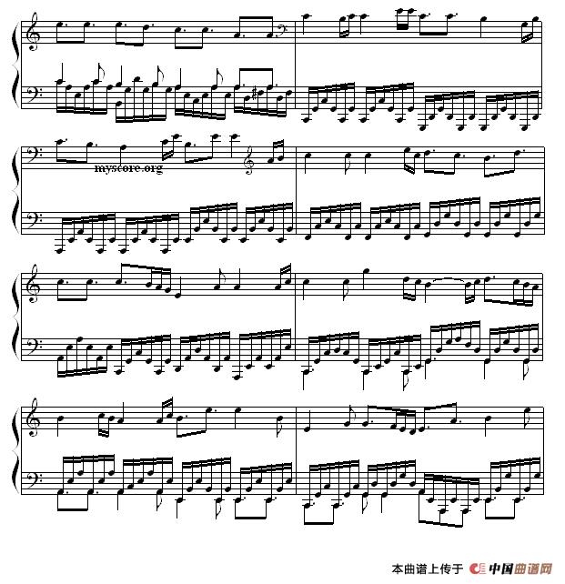 钢琴课（The Piano）（选自澳大利亚电影《钢琴课》）