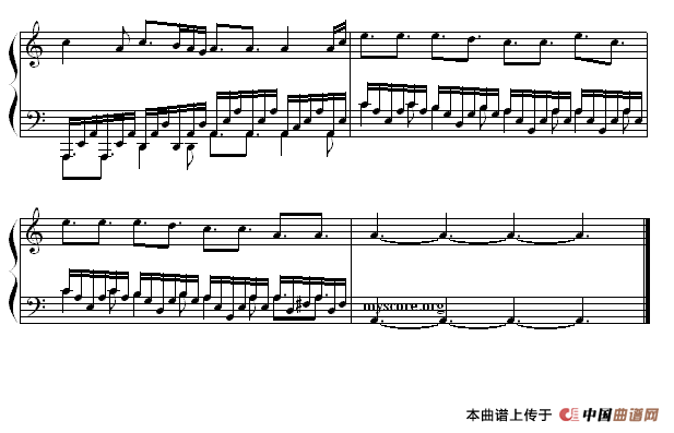 钢琴课（The Piano）（选自澳大利亚电影《钢琴课》）