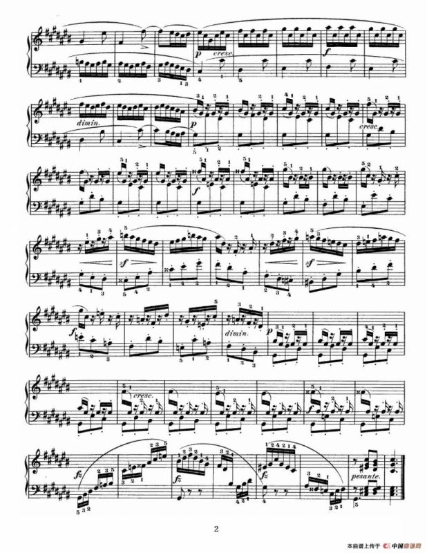 巴赫《平均律钢琴曲集》（Prelude & Fugue-3）