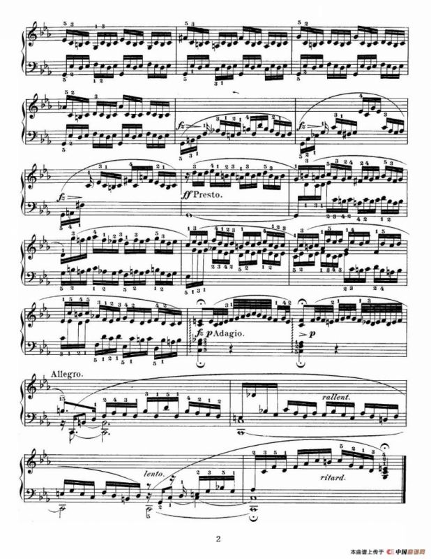 巴赫《平均律钢琴曲集》The Well Tempered Clavier（Prelude & Fugue_01）