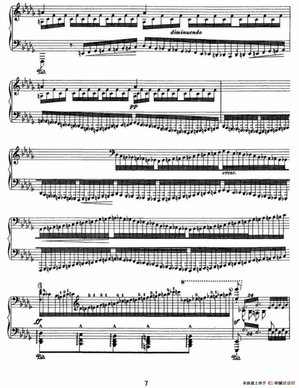 12首超级技巧练习曲：Chasse-neige（扫雪）