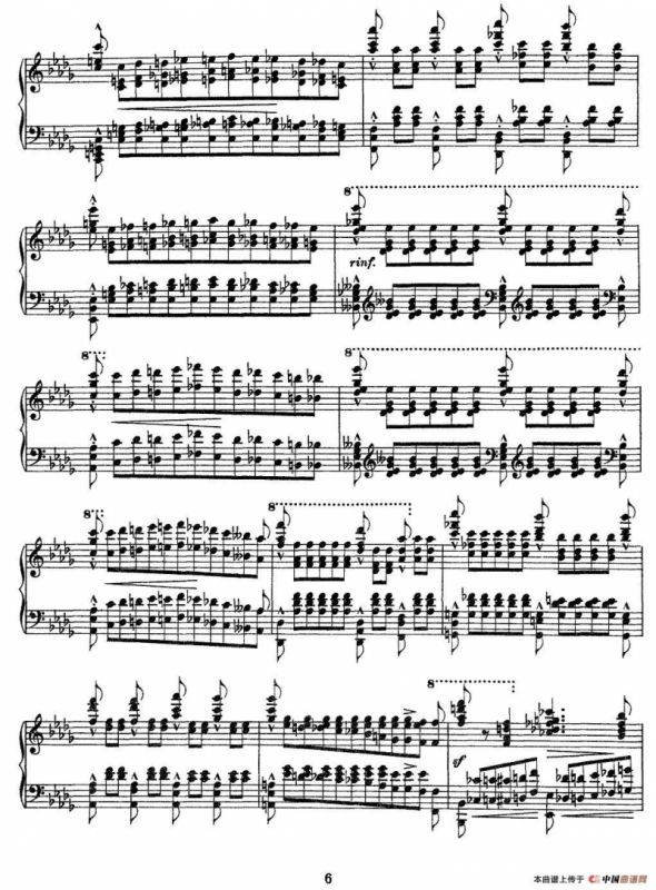 12首超级技巧练习曲：Harmonies du soir（夜之和谐）