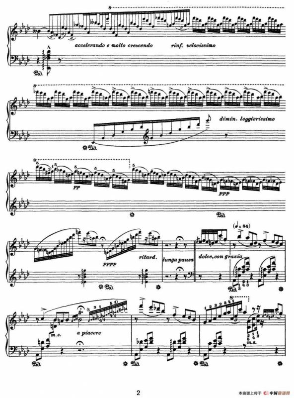 12首超级技巧练习曲：Ricordanza（回忆）