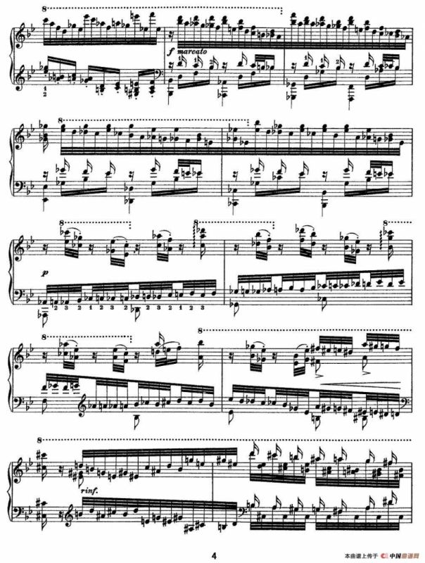 12首超级技巧练习曲：Feux Follets（鬼火）