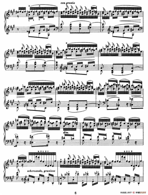 12首超级技巧练习曲：Feux Follets（鬼火）