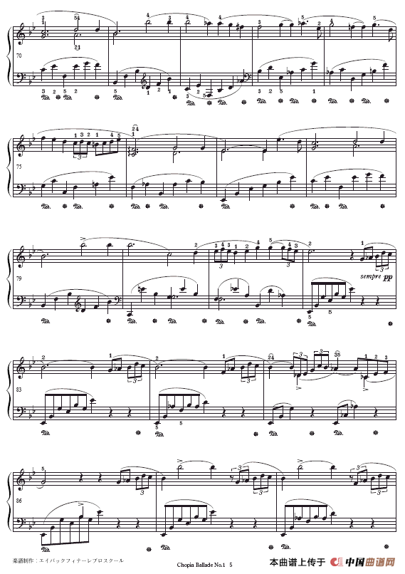 Ballade No.1 （第一叙事曲）