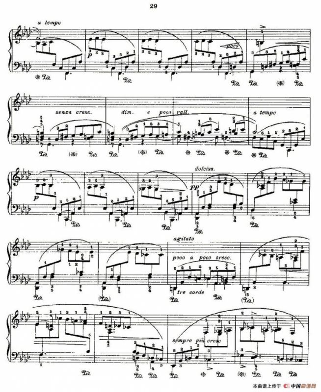 肖邦《练习曲》Fr.Chopin No 1