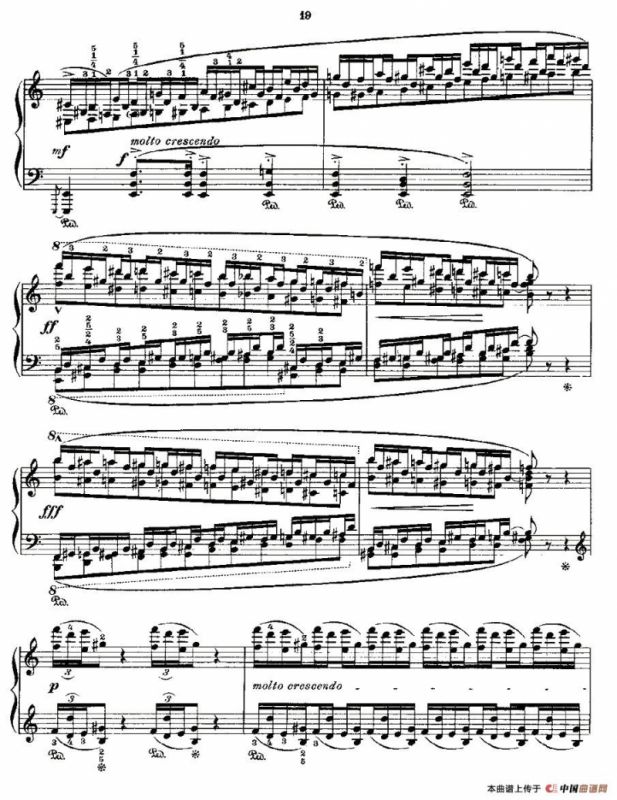 肖邦《练习曲》Fr.Chopin Op.25 No11