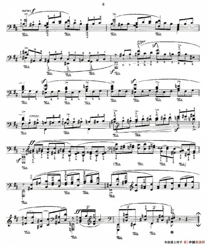 肖邦《练习曲》Fr.Chopin Op.25 No10
