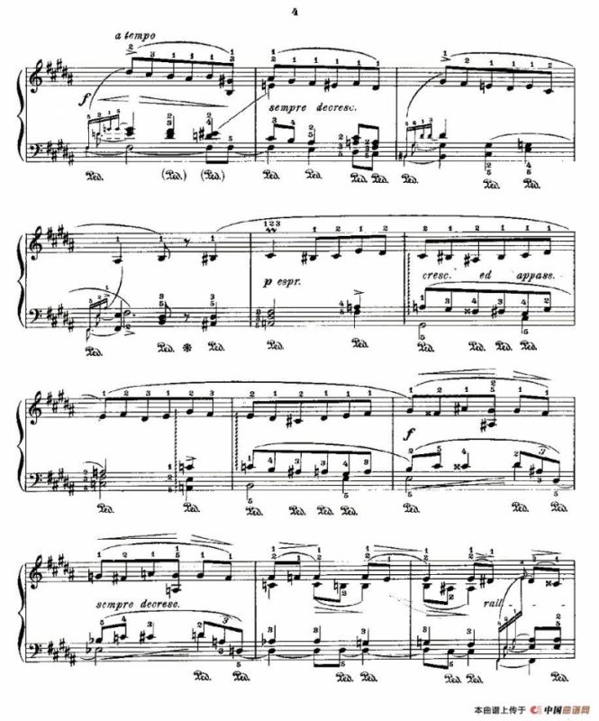 肖邦《练习曲》Fr.Chopin Op.25 No10