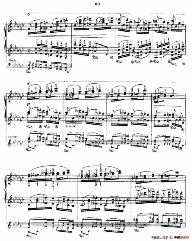 肖邦《练习曲》Fr.Chopin Op.25 No9-1