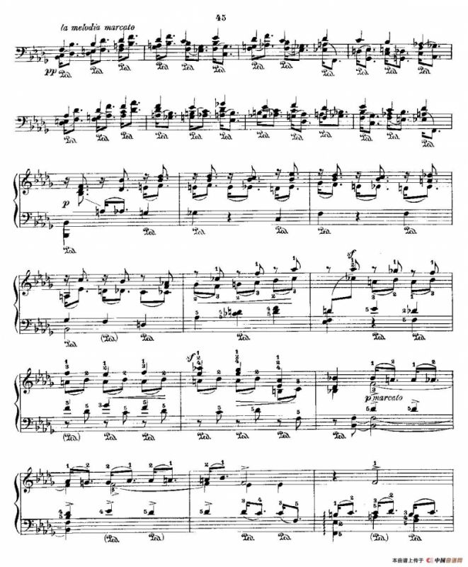 肖邦《练习曲》Fr.Chopin Op.25 No5-2