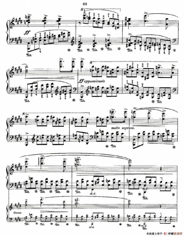 肖邦《练习曲》Fr.Chopin Op.25 No5-1