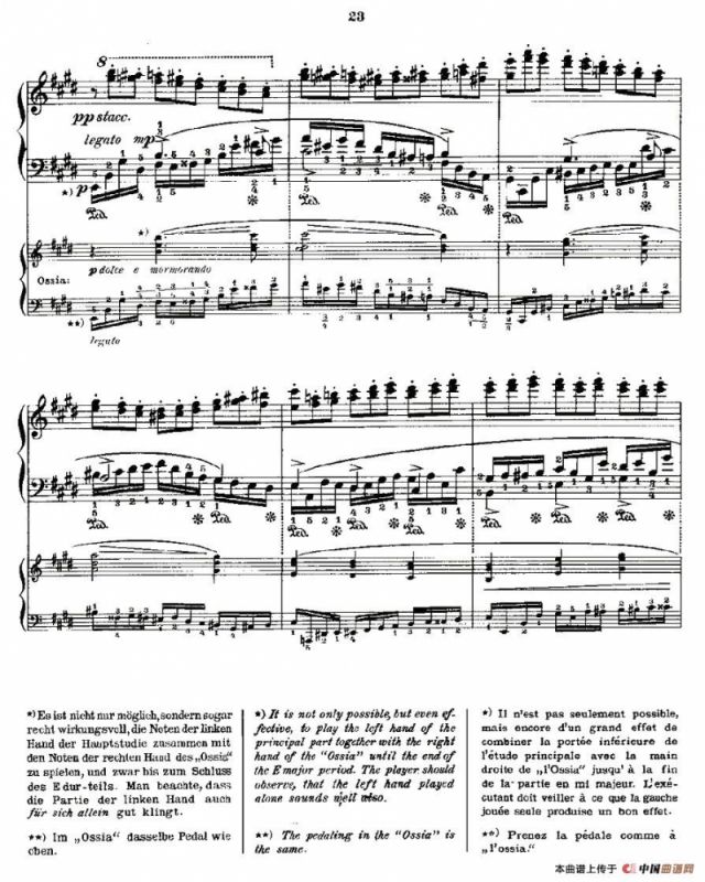 肖邦《练习曲》Fr.Chopin Op.25 No5-1