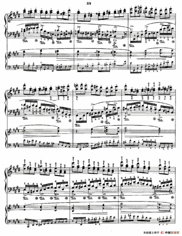 肖邦《练习曲》Fr.Chopin Op.25 No5-1