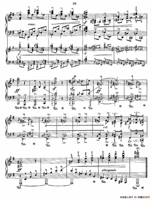 肖邦《练习曲》Fr.Chopin Op.25 No5-1