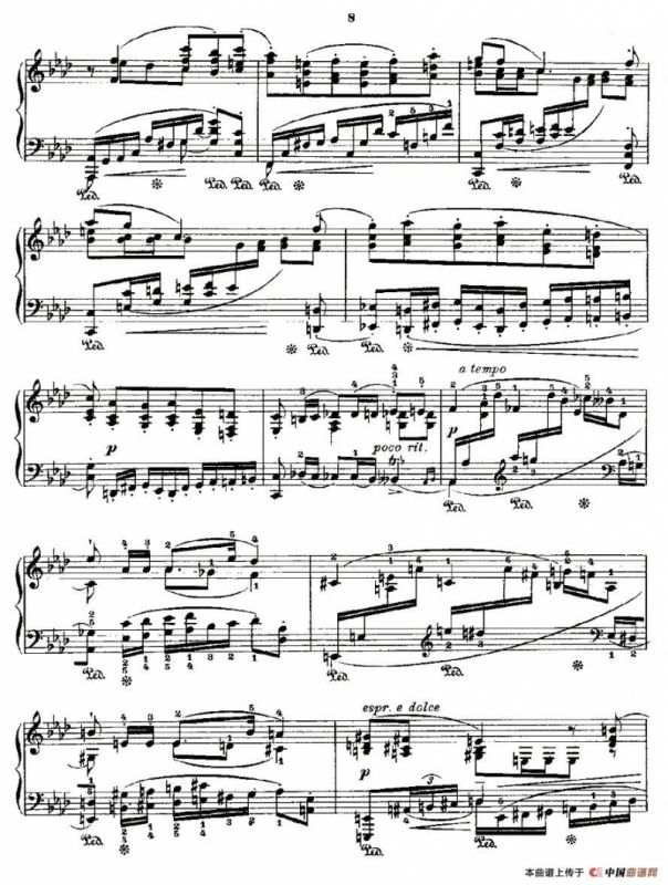 肖邦《练习曲》Fr.Chopin Op.25 No4-2