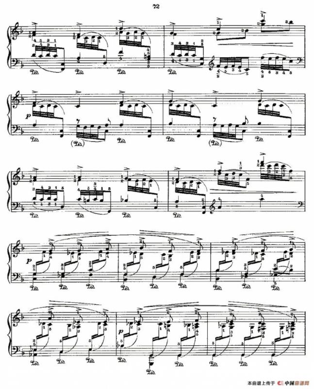 肖邦《练习曲》Fr.Chopin Op.25 No3-2