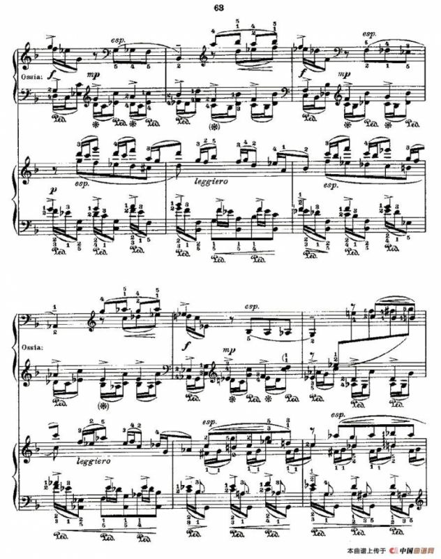 肖邦《练习曲》Fr.Chopin Op.25 No3-1