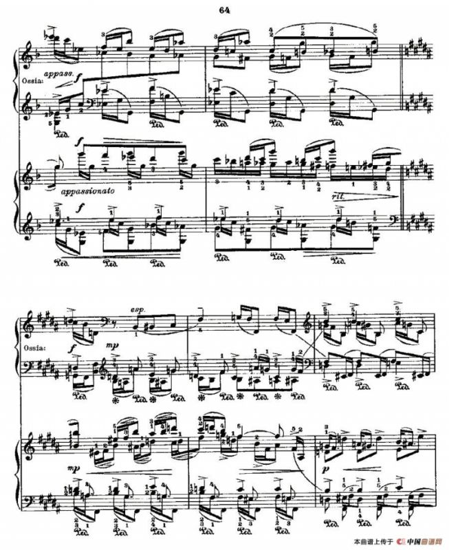 肖邦《练习曲》Fr.Chopin Op.25 No3-1