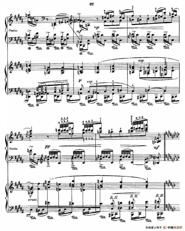 肖邦《练习曲》Fr.Chopin Op.25 No3-1