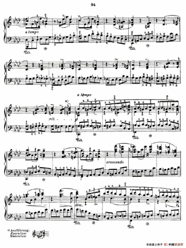 肖邦《练习曲》Fr.Chopin Op.25 No2-2